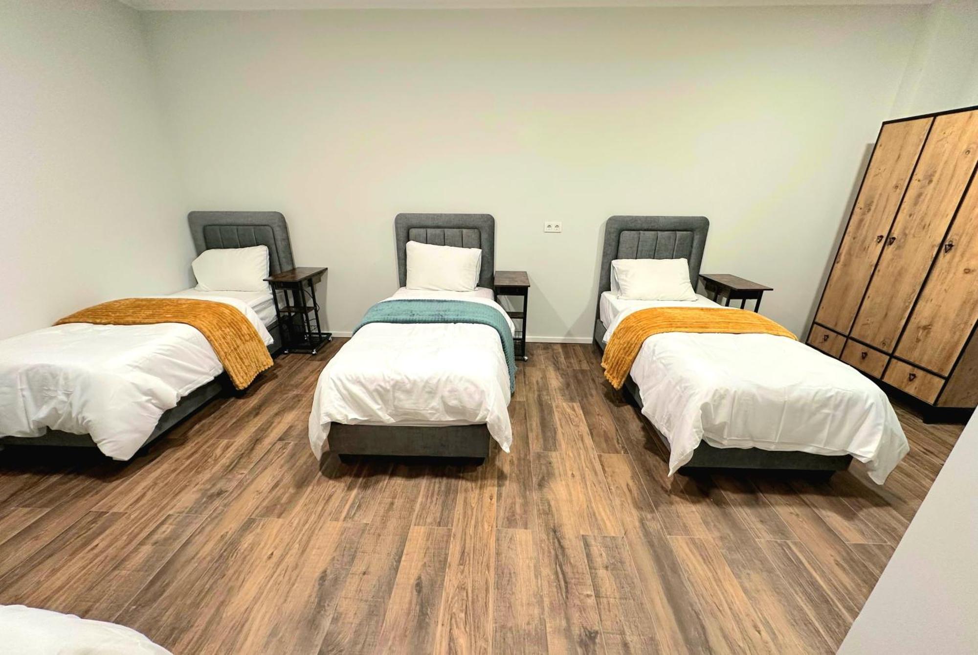 Einzelbett im Schlafsaal mit 4 Betten